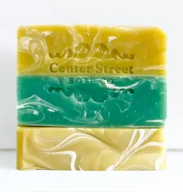 Center Street Soap Co Honeysuckle Soap Bar