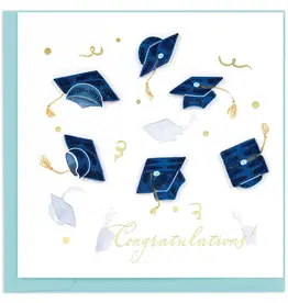 Quilling Cards Congrats Grad Caps Quill Card