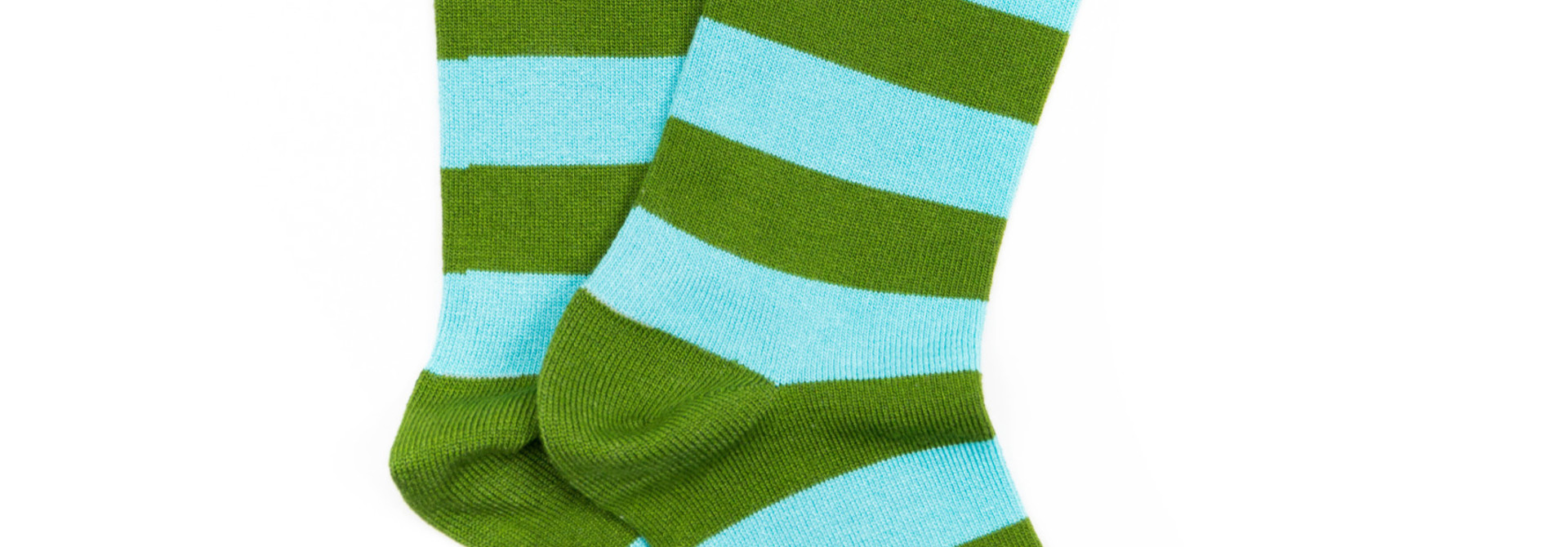 Cornflower-Olive Socks