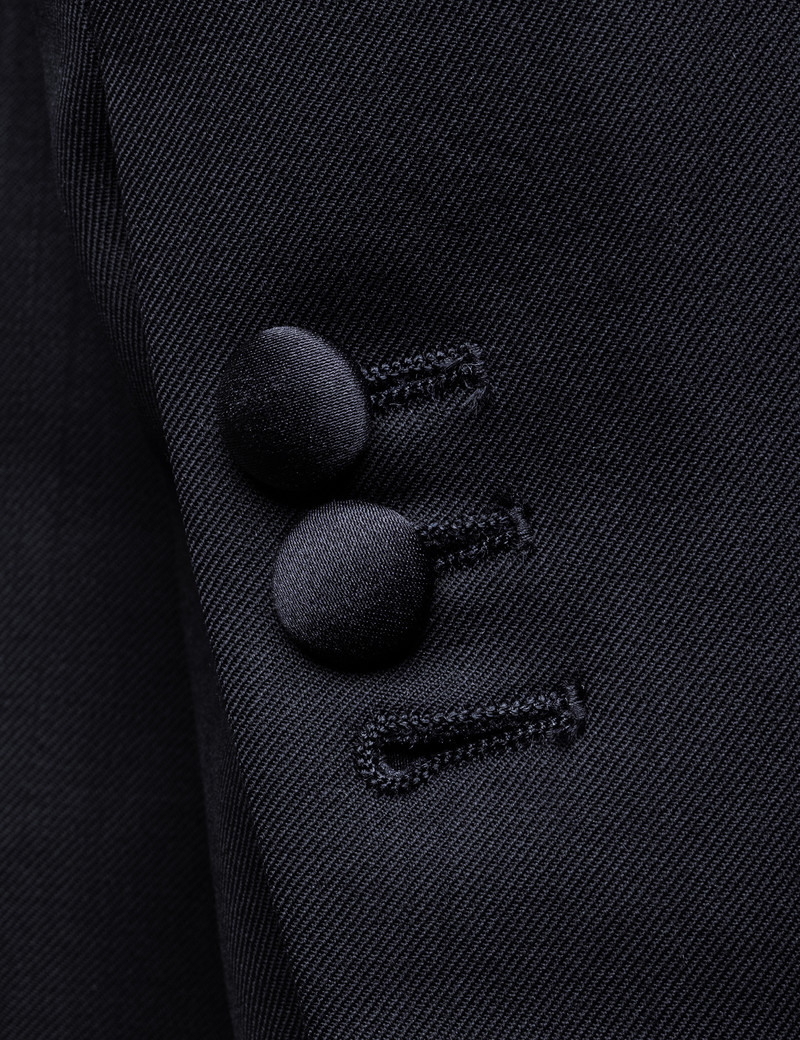 Essentials Classic Black Tuxedo Jacket