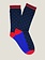 League of Rebels Navy Dots Socks