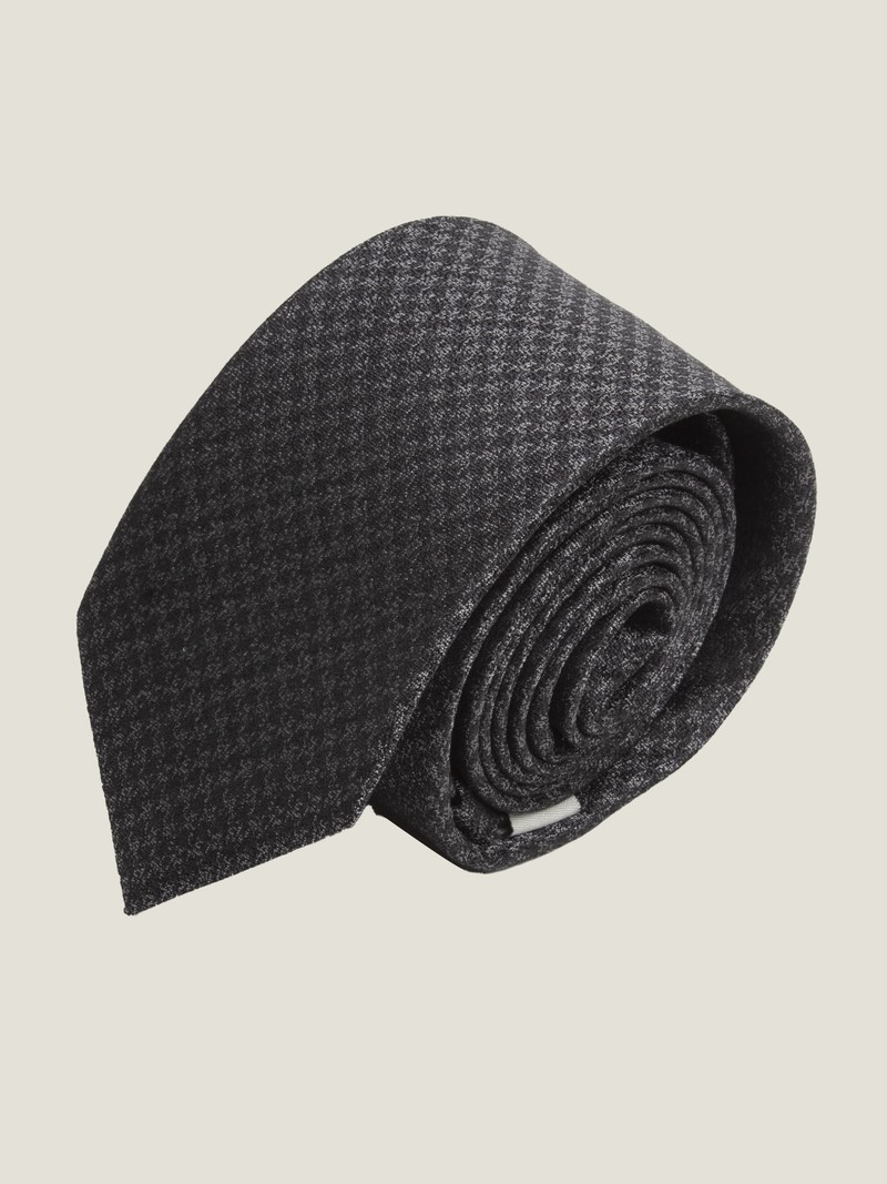 Pixlar Charcoal Silk Tie - League of Rebels