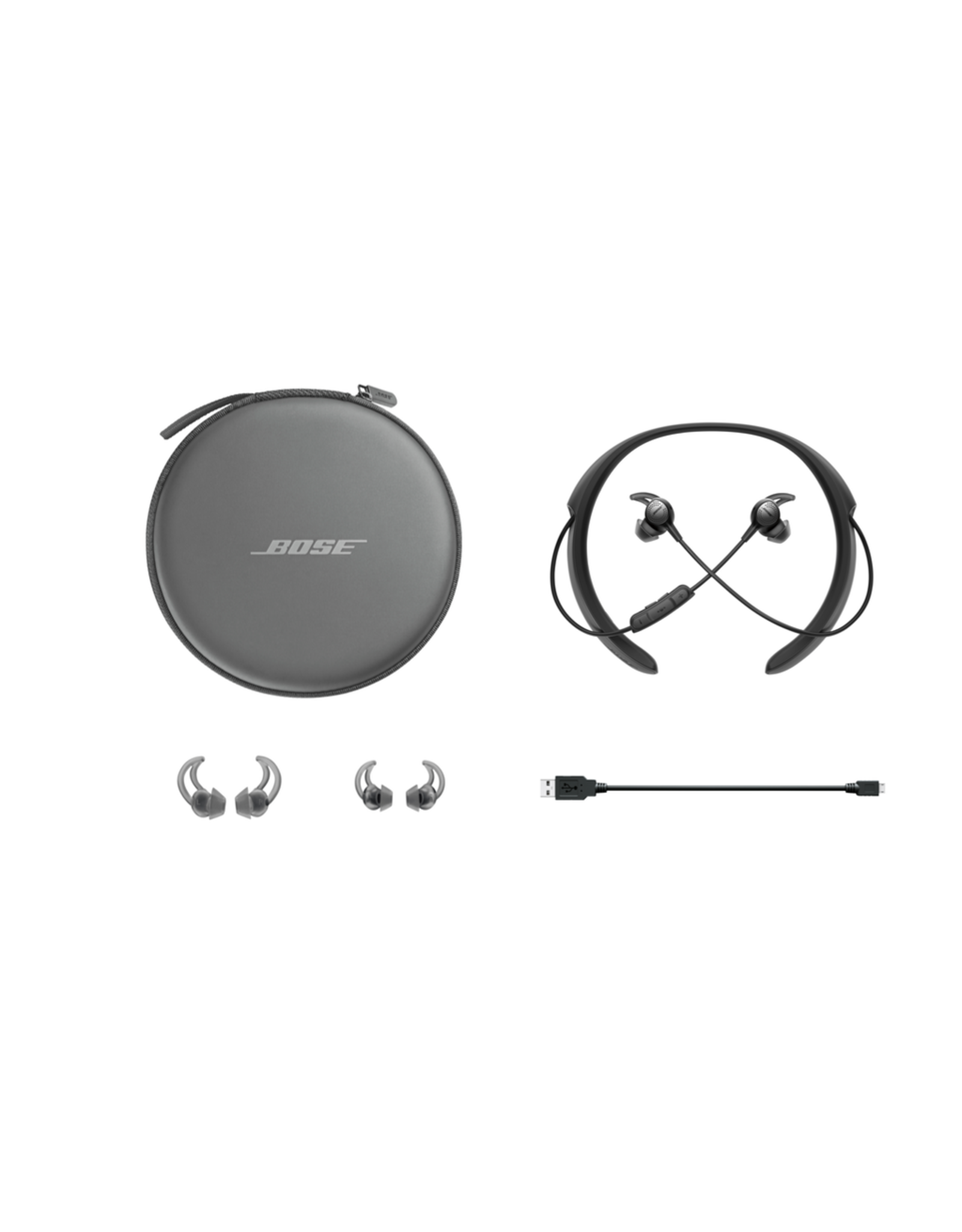 BOSE QC30 Wireless In-Ear Noise Cancelling Headphones BLACK