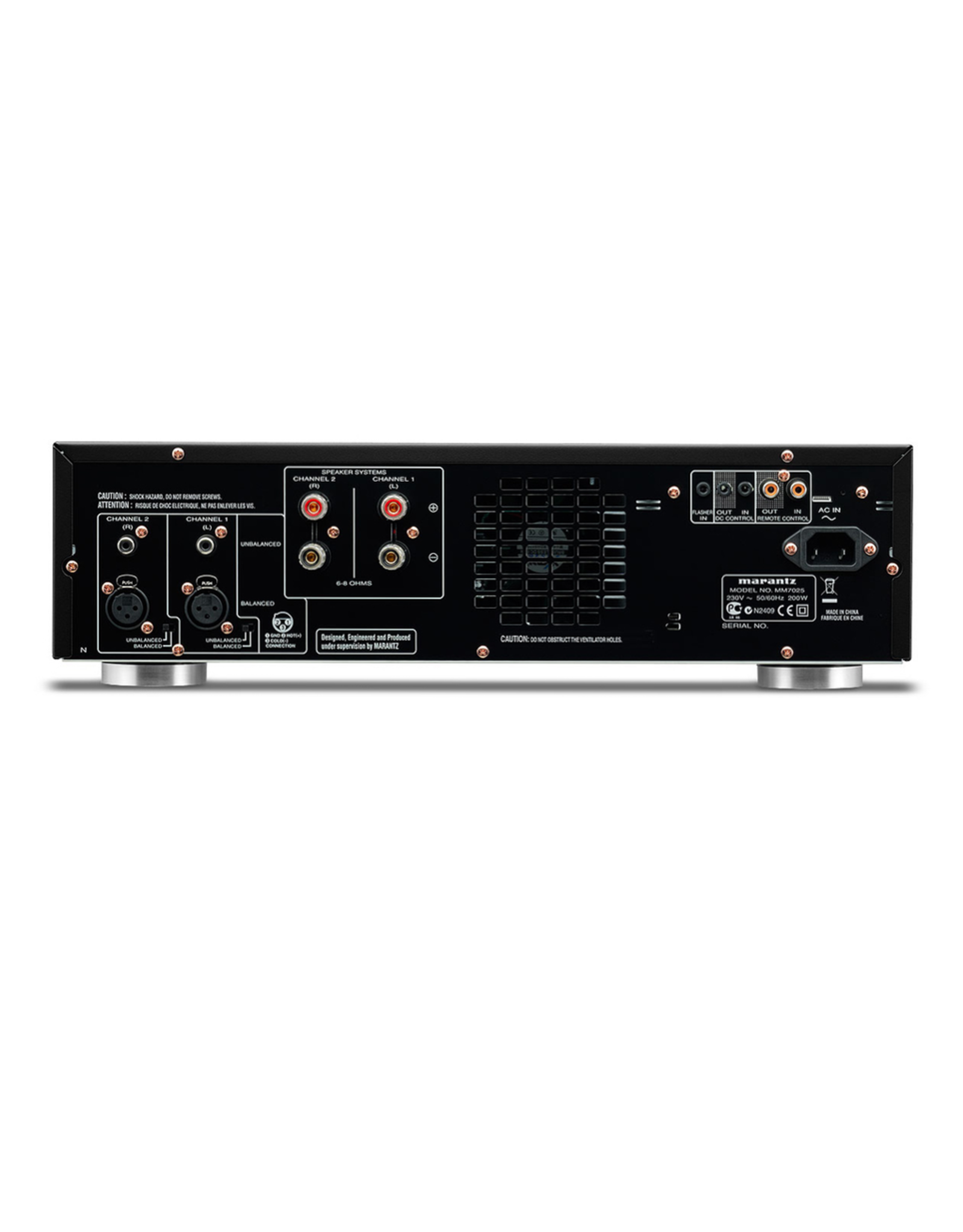 MARANTZ MARANTZ MM7025 2 x 140W Power Amplifier BLACK