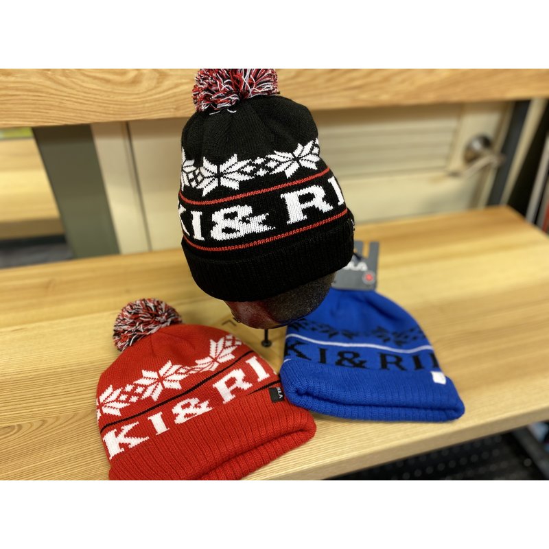 Station Ski & Ride Hat Black