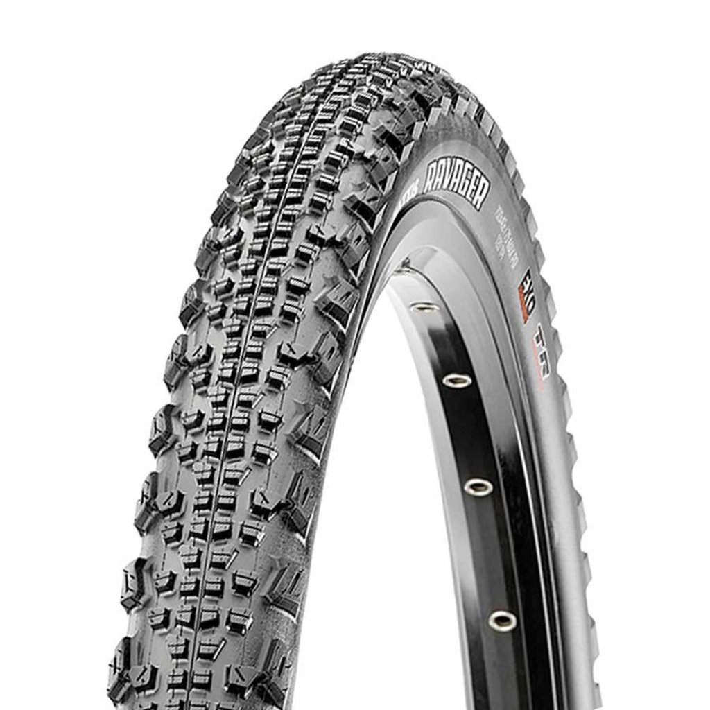 Maxxis Ravager, Tire, 700x40C, Folding, Tubeless Ready, Dual, EXO, 120TPI, Black