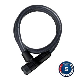 Abus Microflex 6615K, Armored cable with key lock, 15mm x 85cm (15mm x 2.8')