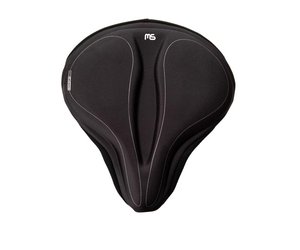 Megasoft, Cruiser Gel Saddle Cover, Seat Cover, 269 x 279mm, Black