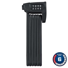 Abus Bordo Lite 6150, Folding lock with combination, 85cm (2.8'), Black