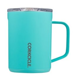 Corkcicle Mug - 16oz Gloss Turquoise