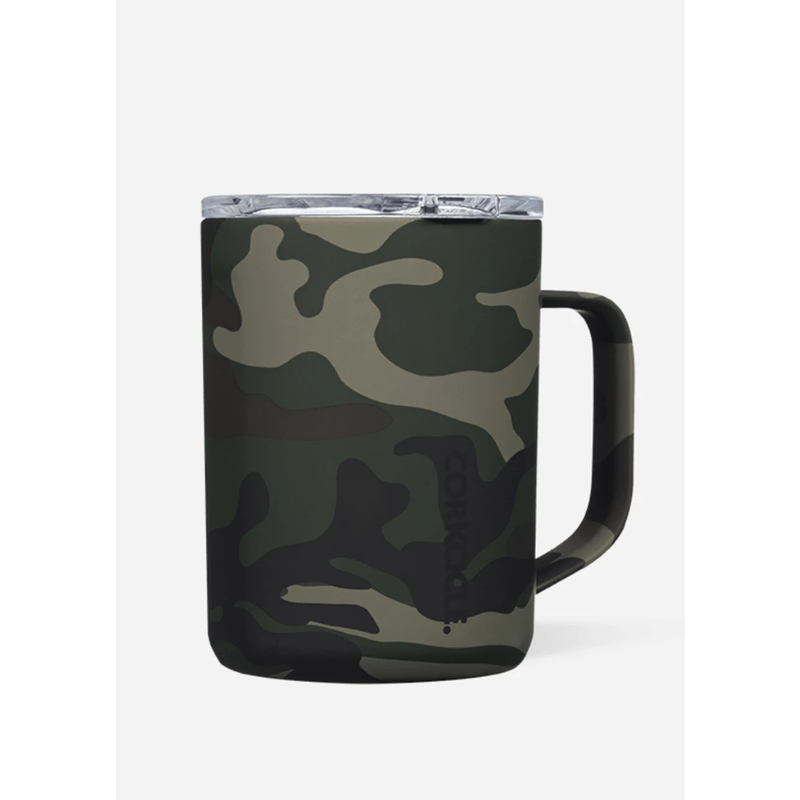 Corkcicle Mug - 16oz Woodland Camo