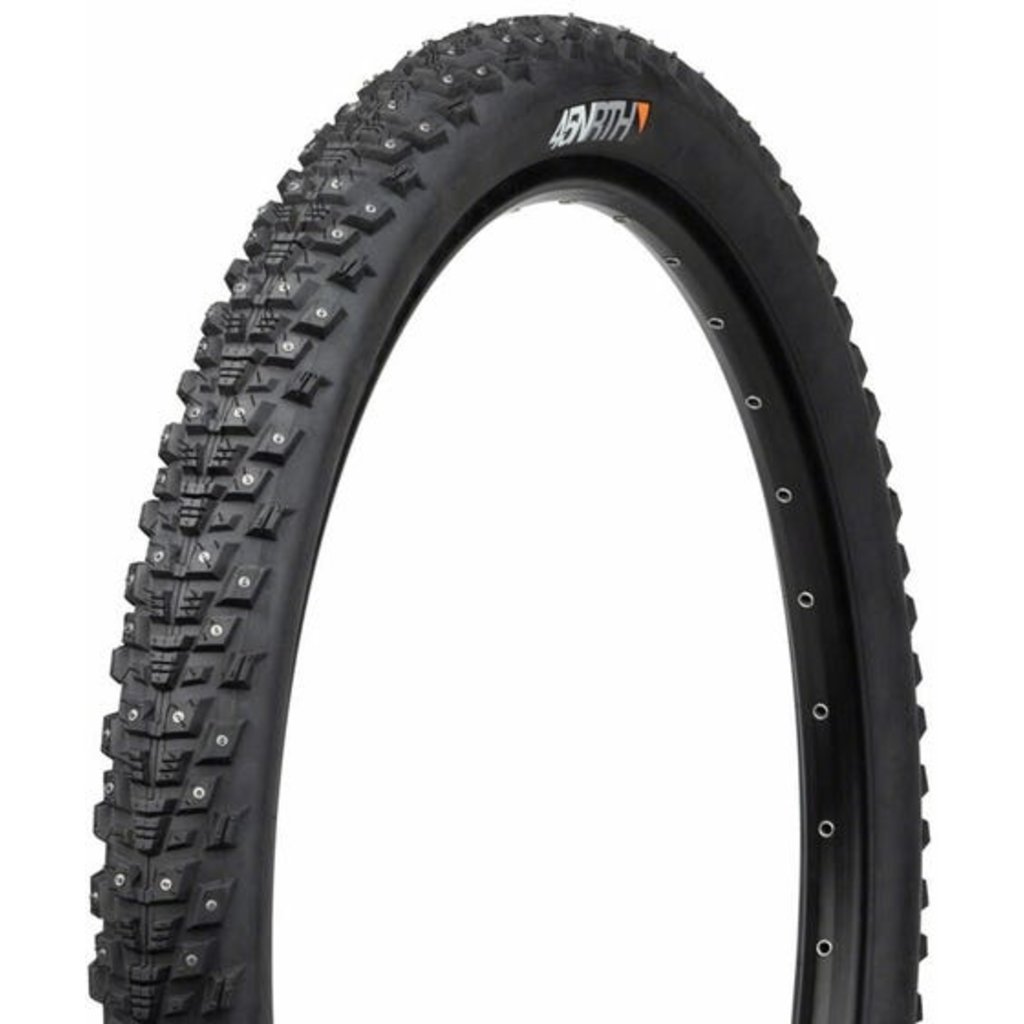 45NRTH Kahva Tire - 27.5 x 2.1, Clincher, Steel, Black, 33tpi, 240 Carbide Steel Studs