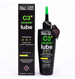 Muc-Off Ceramic Dry Lubricant, 120ml with UV Torch
