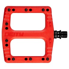 Deftrap Platform Pedals, Red