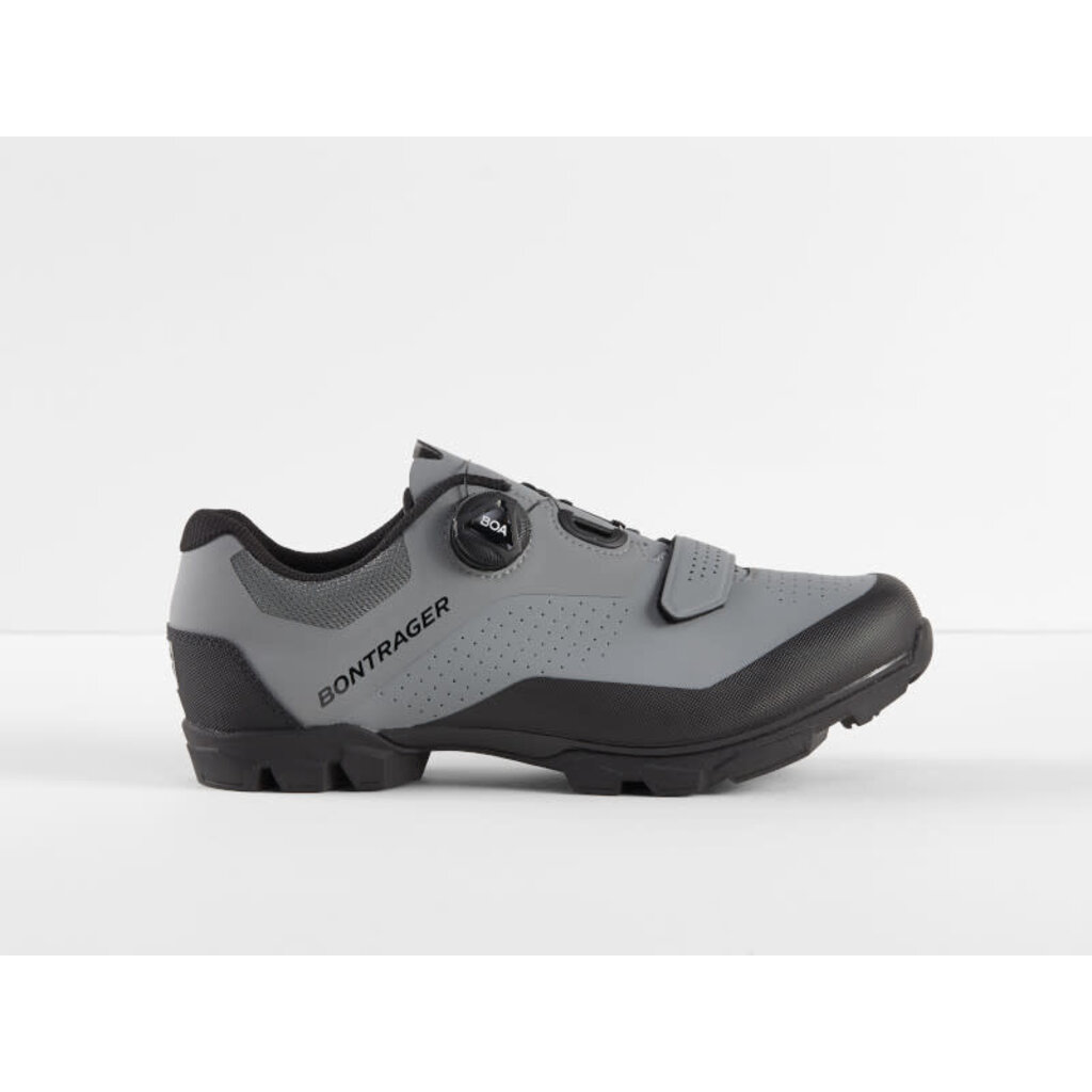 Bontrager Foray Mountain Bike Shoe Silver/Black