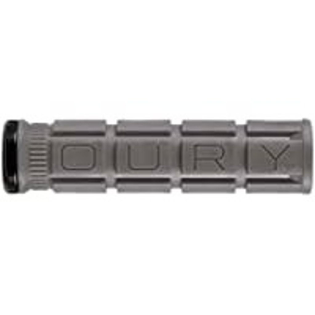 Bontrager Oury Single-Sided Lock-On V2 Grip Set Grey