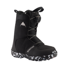 Burton Kids' Grom BOA Boots (2023) Black