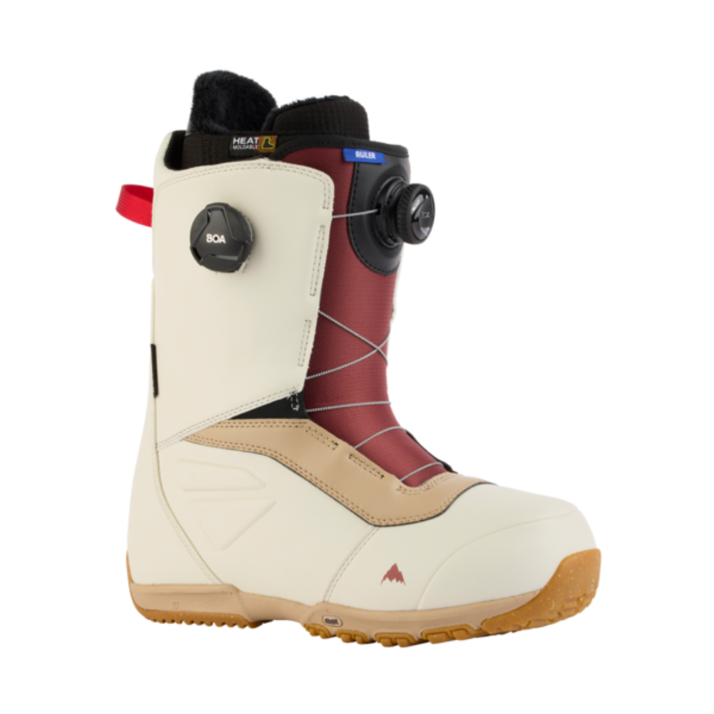 Burton Men's Ruler BOA Boots (2023) Wht/Red