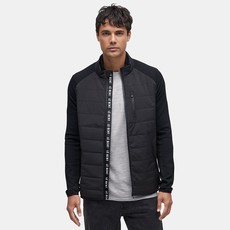 Le Bent Mens Pramecou Wool Insulated Hybrid Jacket Black