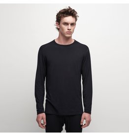 Le Bent Mens Core Lightweight Crew Black