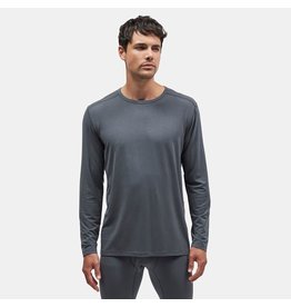 Le Bent Mens Core 200 Crew Grey
