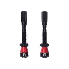 Fillmore, Tubeless Valve, Presta, 50mm, Black, Pair