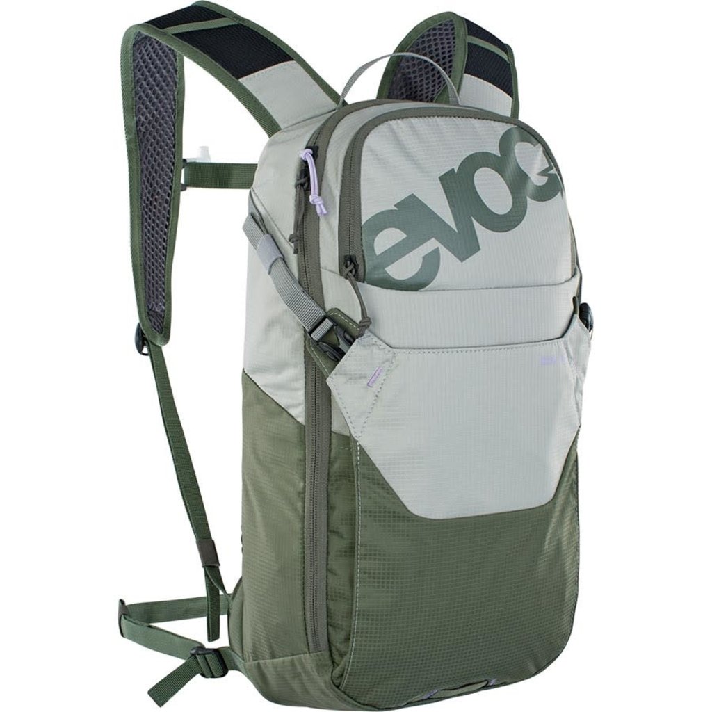 EVOC EVOC, Ride 8, Hydration Bag, Volume: 8L, Bladder: Included (2L), Stone - Dark Olive