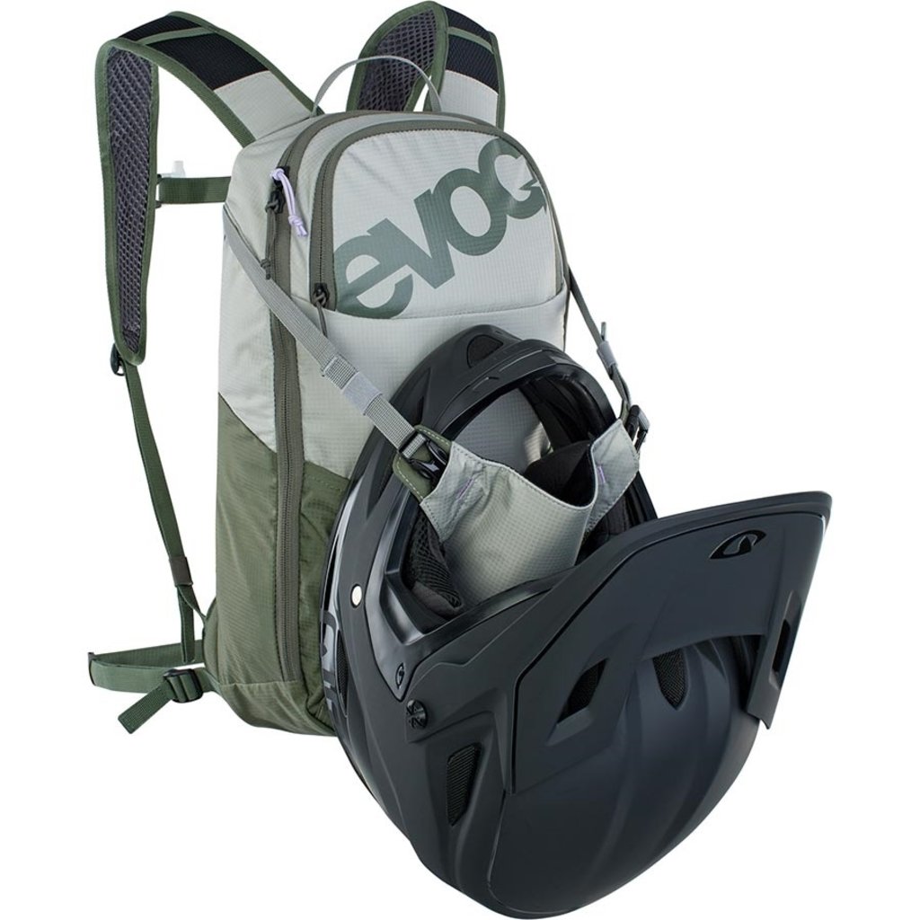 EVOC Ride 8, Hydration Bag, Volume: 8L, Bladder: Included (2L), Stone - Dark Olive