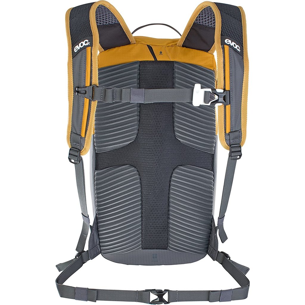 EVOC EVOC, Ride 8, Hydration Bag, Volume: 8L, Bladder: Included (2L), Loam / Carbon Grey