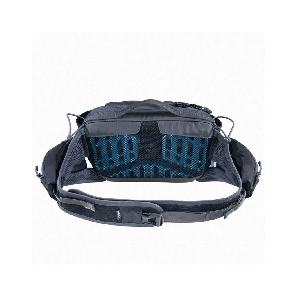EVOC Hip Pack Pro, Hydration Bag, Volume: 3L, Bladder: Included (1.5L), Black/Carbon Grey