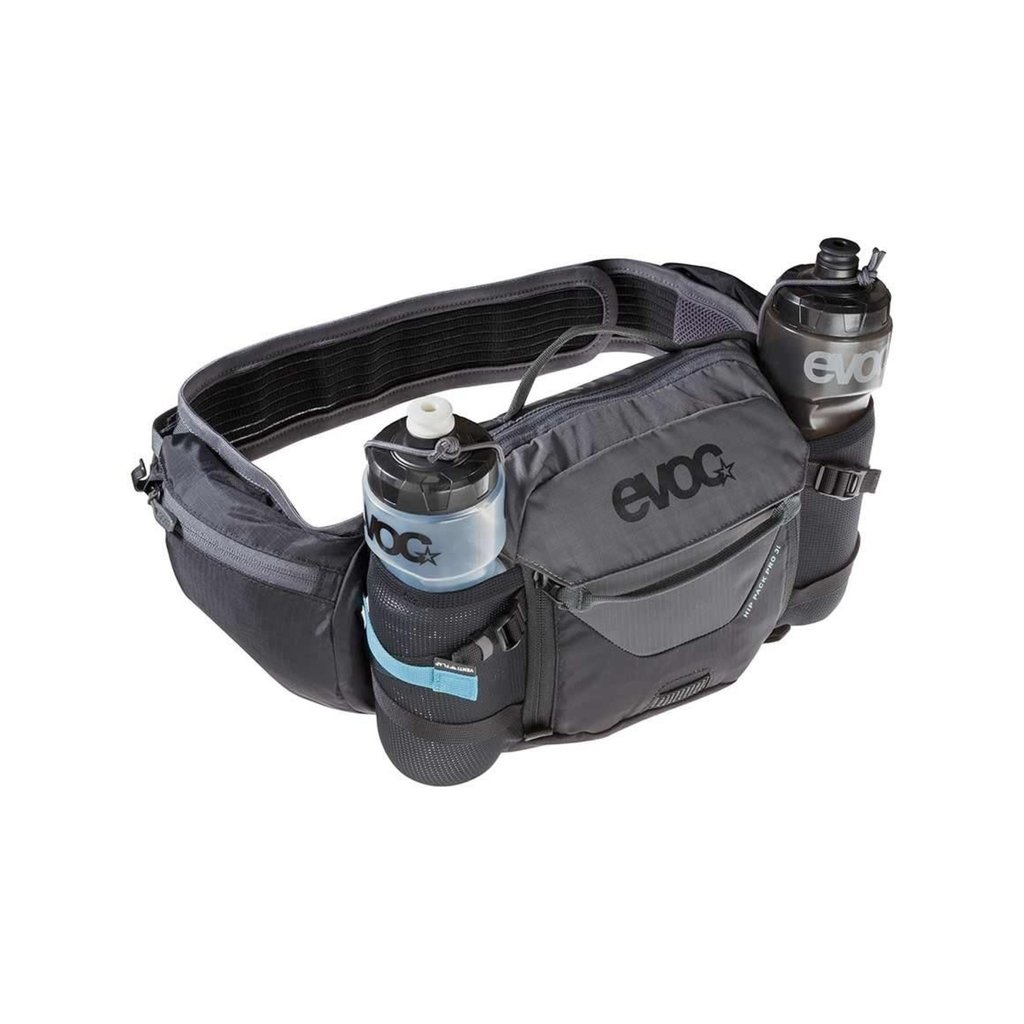 EVOC EVOC, Hip Pack Pro, Hydration Bag, Volume: 3L, Bladder: Included (1.5L), Black/Carbon Grey