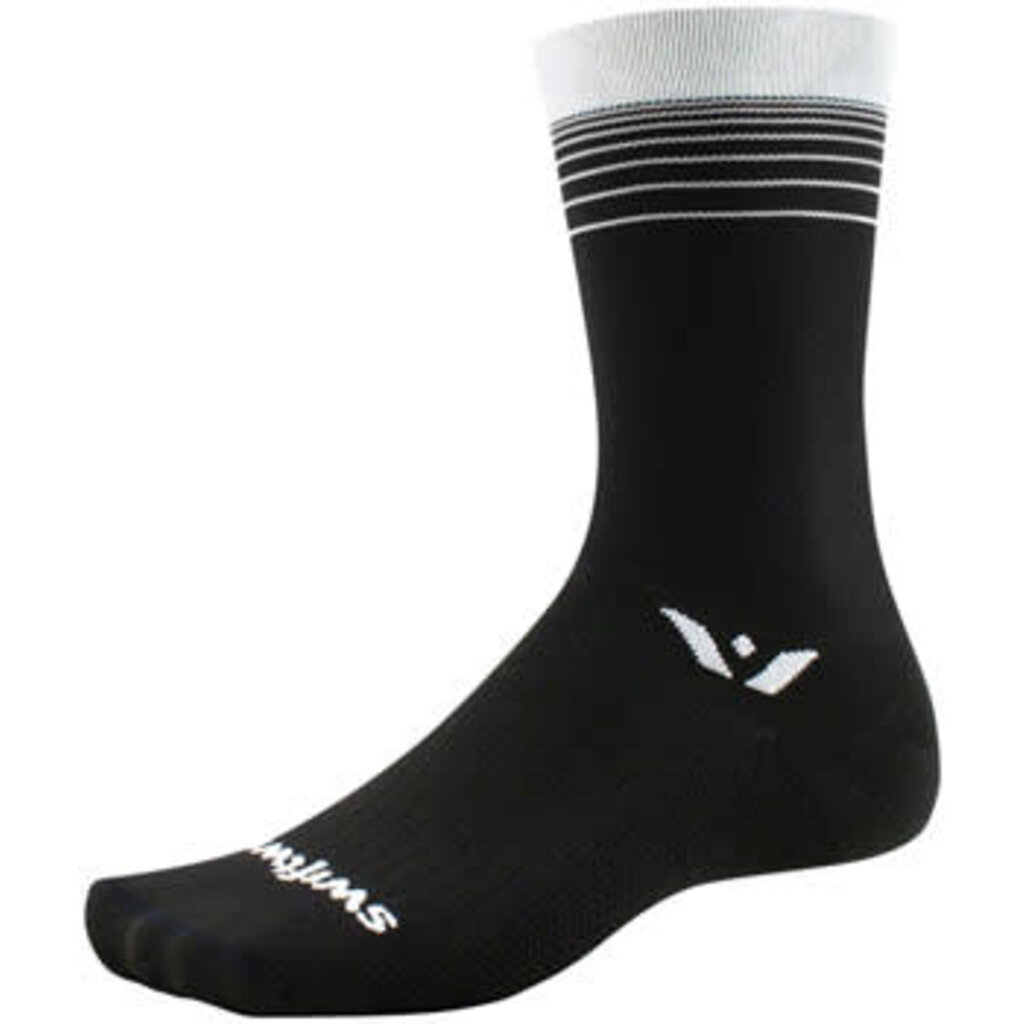 Aspire Seven Sock White Stripe