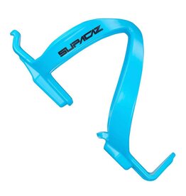 Supacaz Fly Cage Poly, Bottle Cage, Polycarbonate, Neon Blue