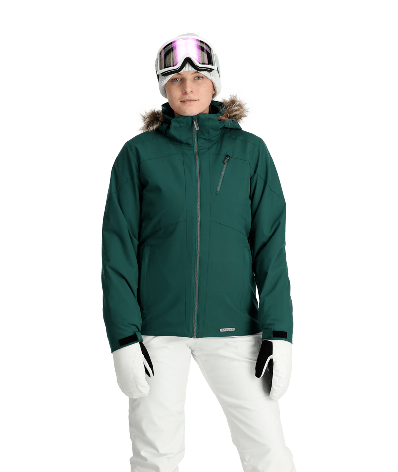 Spyder SKYLINE JACKET (2024) Green - Station Ski & Ride