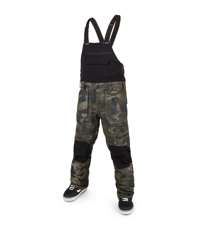 ROAN BIB OVERALL 2024 CLOUD CAMO Station Ski Ride   Volcom Roan Bib Overall 2024 Cloud Camo 