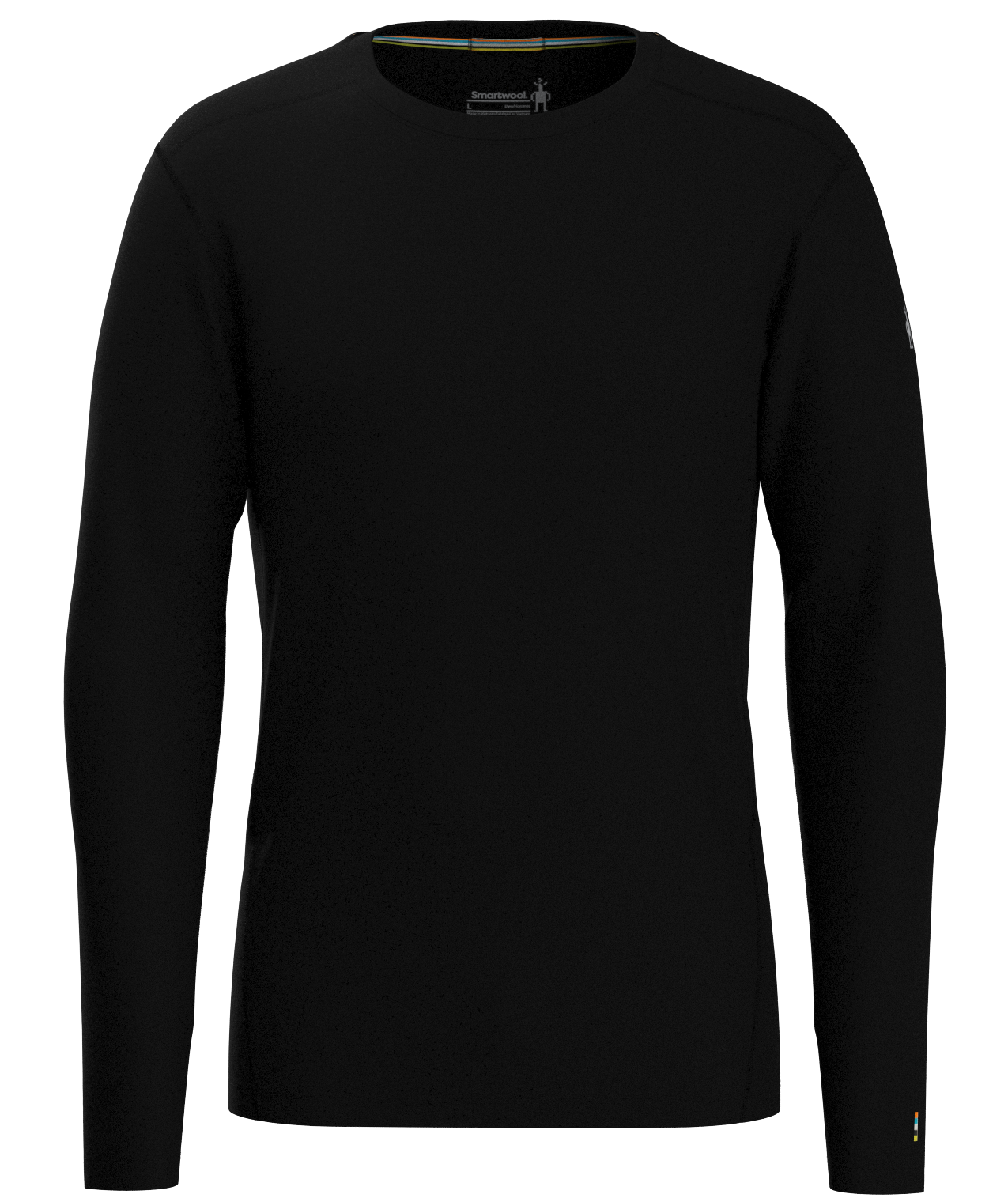 Smartwool AllSeason Merino Long Sleeve (2024) Black Station Ski & Ride