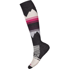 Smartwool Women's Ski Targeted Cushion Pattern Charcoal