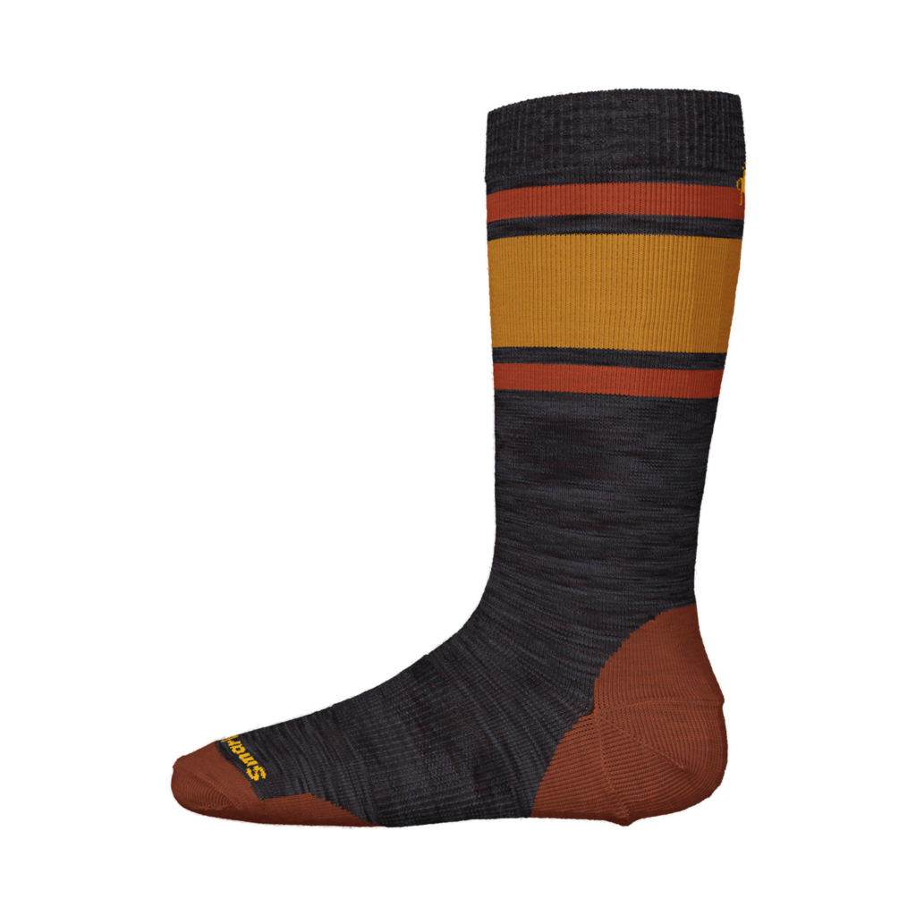 Smartwool Kids' Wintersport Full Cushion Stripe Charcoal