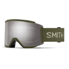 Smith Squad XL Low Bridge Fit Forest | ChromaPop Sun Platinum Mirror (2024)