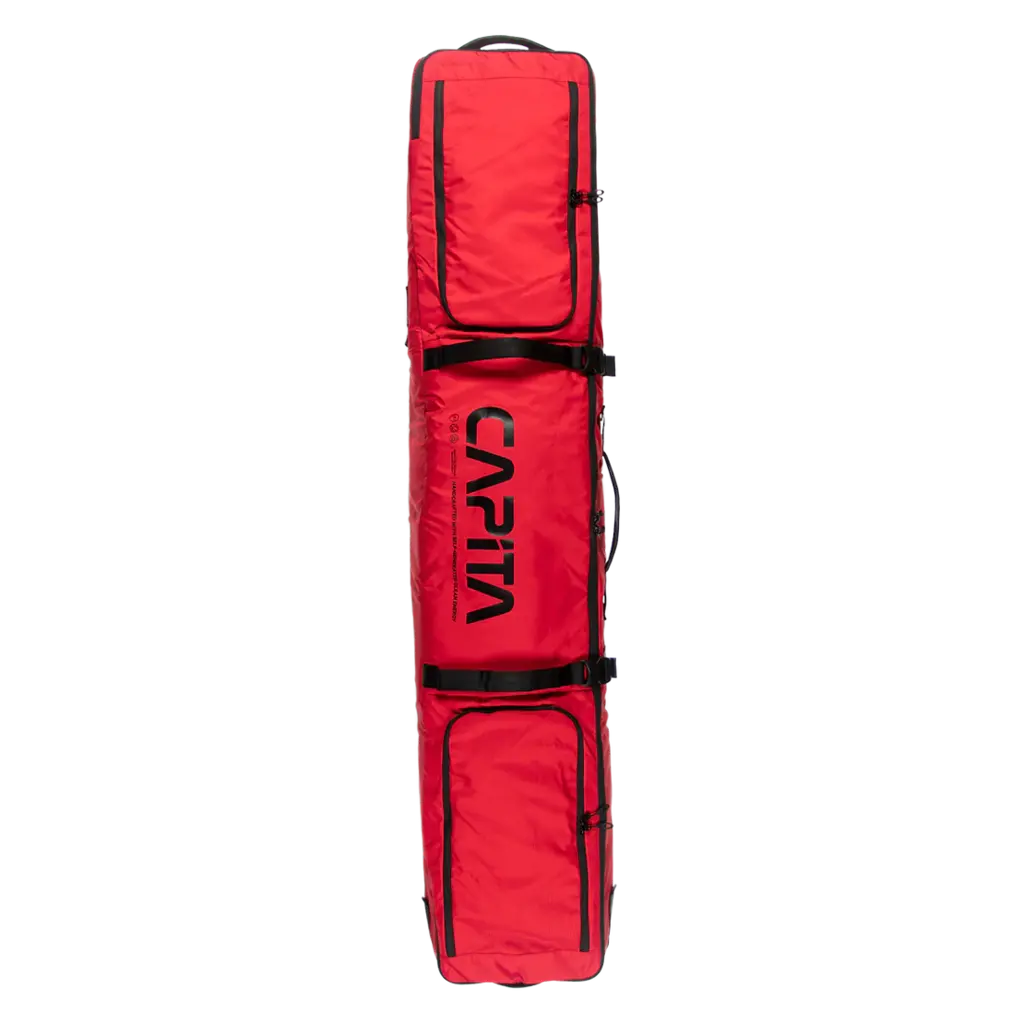 Capita Wheeled Board Bag RED