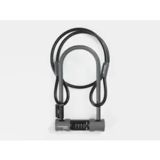 Bontrager Elite U-Lock Combo With Cable Black