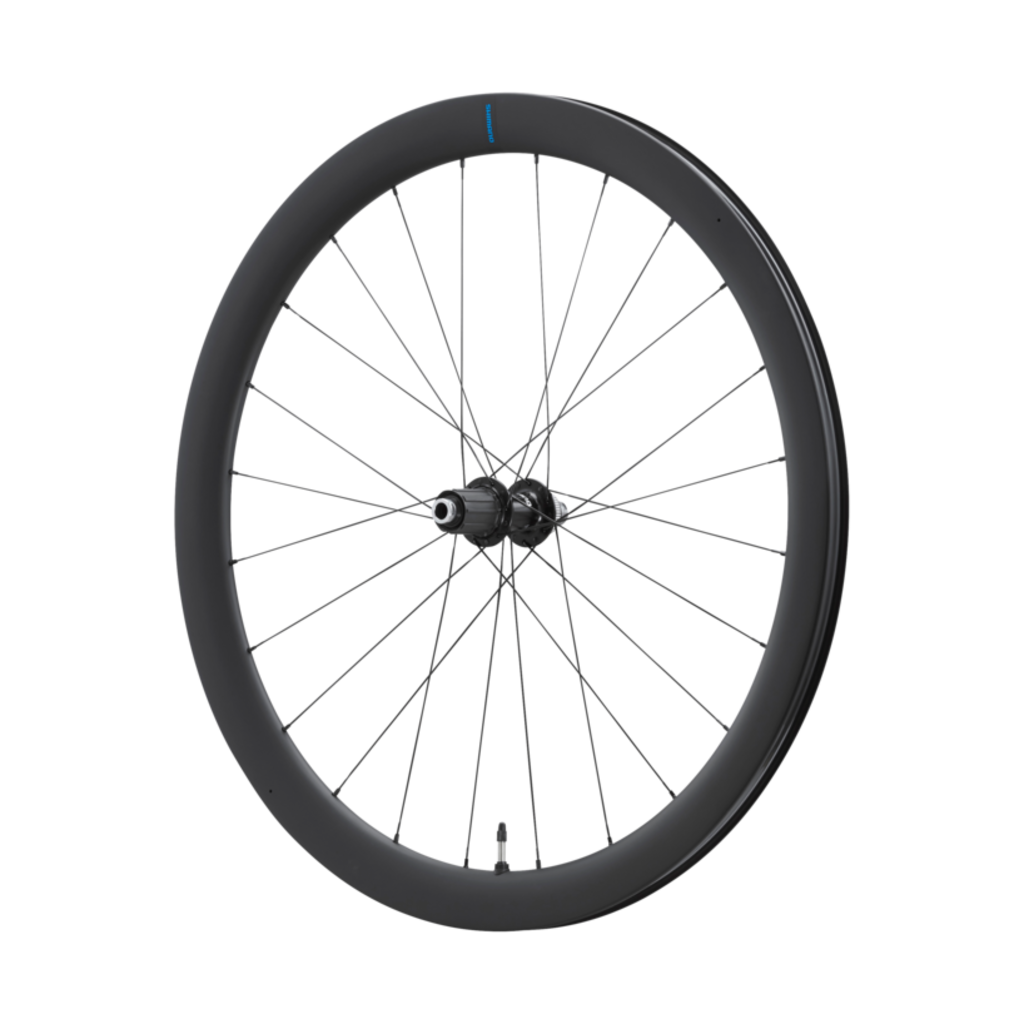 Shimano WHEEL SET, WH-RS710-C46-TL, F:24H/R:24H, FOR 11/12S, OLD:100/142MM, F/R:12MM E-THRU, TUBELESS, W/TUBELESS TAPE, FOR CL DISC