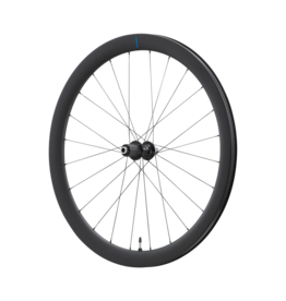 Shimano WHEEL SET, WH-RS710-C46-TL, F:24H/R:24H, FOR 11/12S, OLD:100/142MM, F/R:12MM E-THRU, TUBELESS, W/TUBELESS TAPE, FOR CL DISC