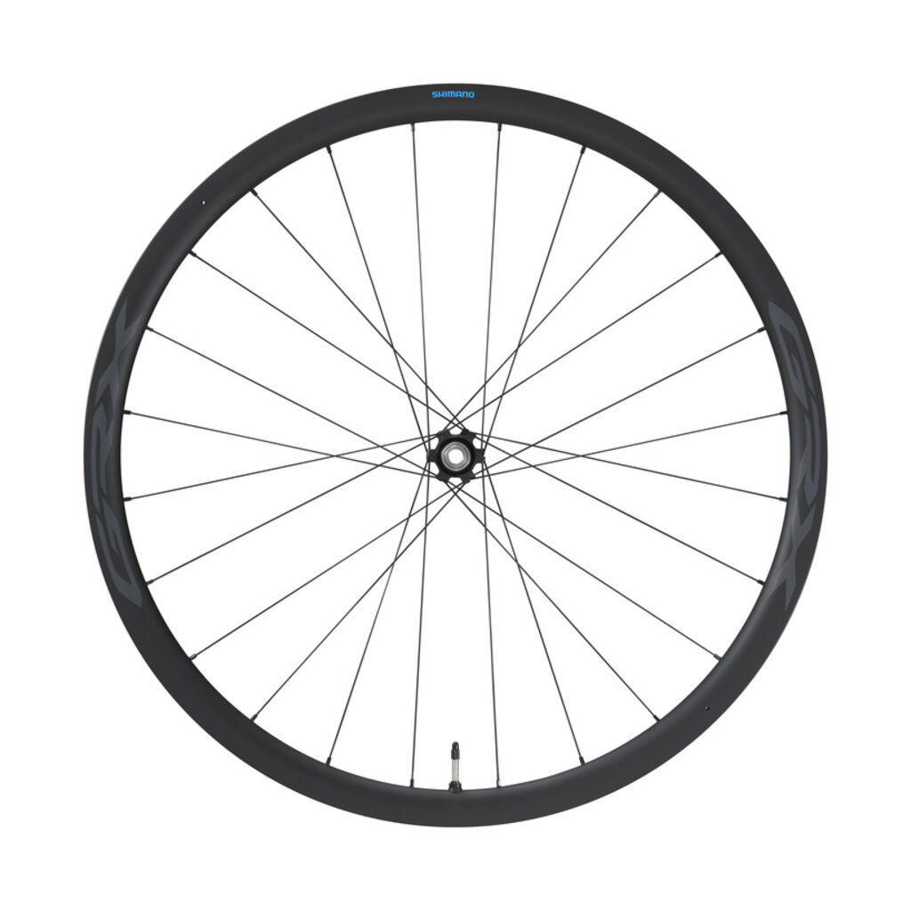 Shimano WHEEL SET, WH-RX870-700C, GRX, FRONT & REAR, 24H, FOR 11/12S, OLD:100/142MM, F/R:12MM E-THRU, TUBELESS, W/TL TAPE, FOR CL DISC
