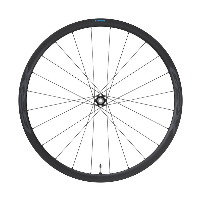 Shimano WHEEL SET, WH-RX870-700C, GRX, FRONT & REAR, 24H, FOR 11/12S, OLD:100/142MM, F/R:12MM E-THRU, TUBELESS, W/TL TAPE, FOR CL DISC