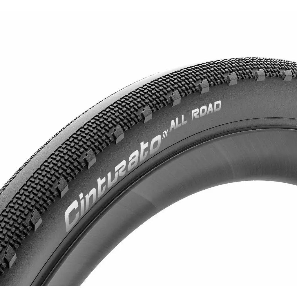 Pirelli Pirelli, Cinturato All Road, Gravel Tire, 700x35C, Folding, Tubeless Ready, Pro (Gravel), 60TPI, Black