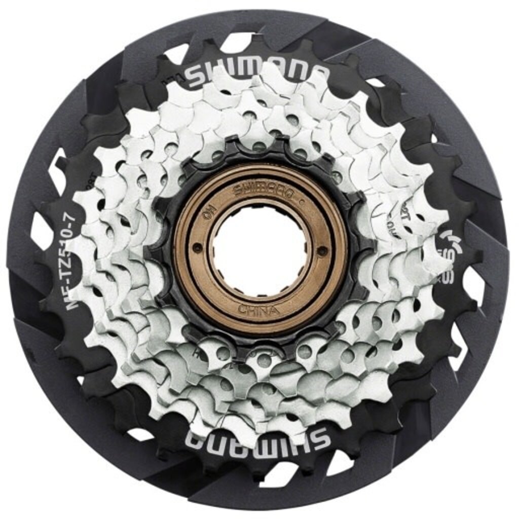 Shimano Shimano MF-TZ510-7-CP Multi-Speed Freewheel - 7-Speed, 14-28t