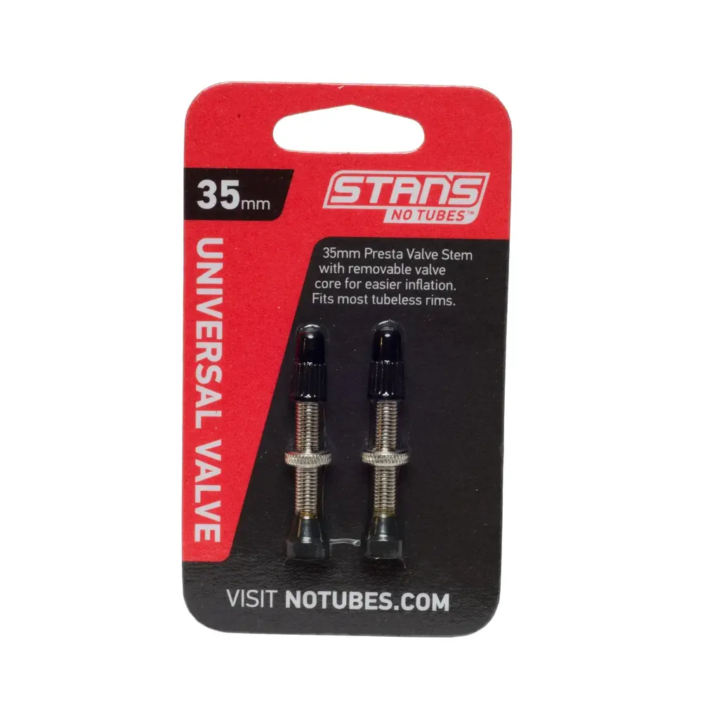 Stan's No Tubes, Tubeless valves, 35mm