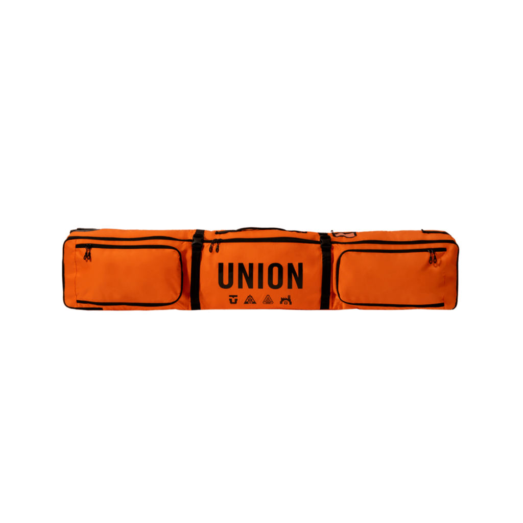 Union Wheeled Board Bag Orange