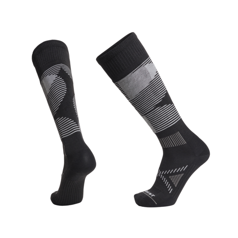 Le Bent Shred Targeted Cushion Sock Black